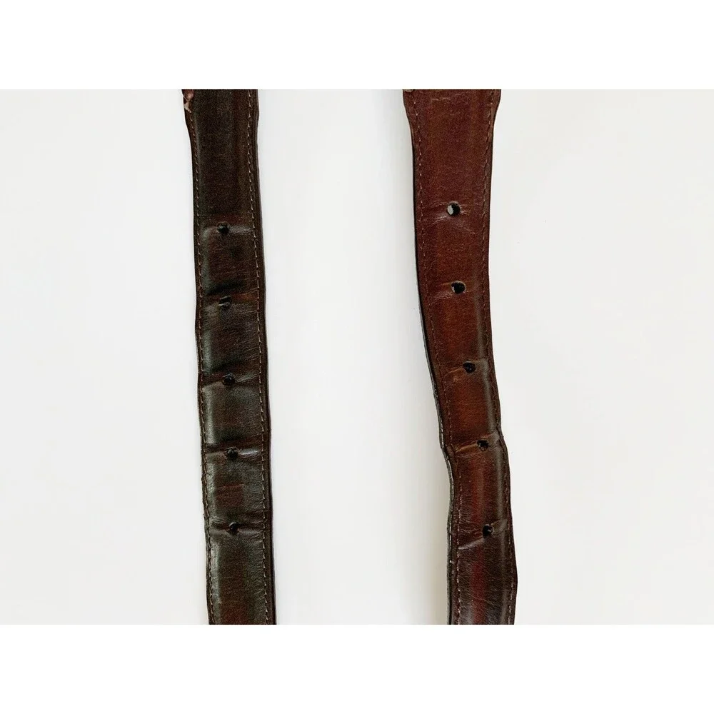 Woolrich Womens Leather Belts - Lot Of 2